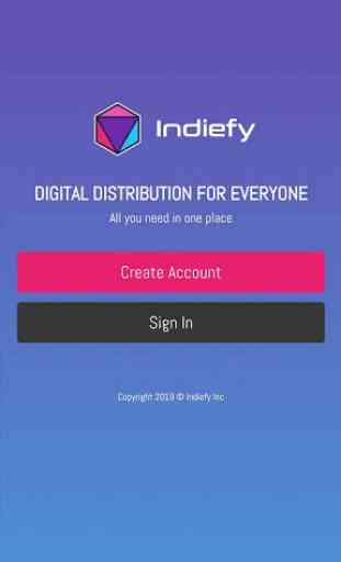 Indiefy - Music Distribution for Everyone 1