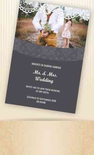Invitation Card Maker, Wedding Card Maker 4
