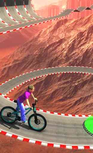 Kinder Fahrrad Reiter - Unmöglich Hill Tracks Race 3
