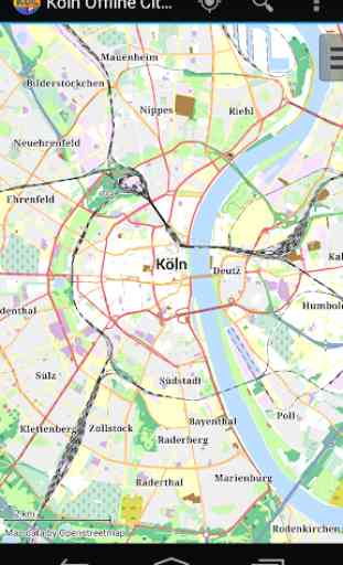 Köln Offline Stadtplan 1