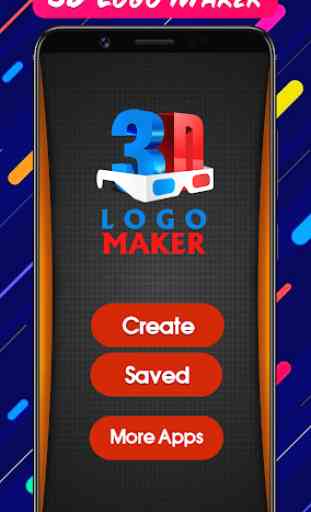 Logo maker, 3D logo designer, Logo Creator app 1