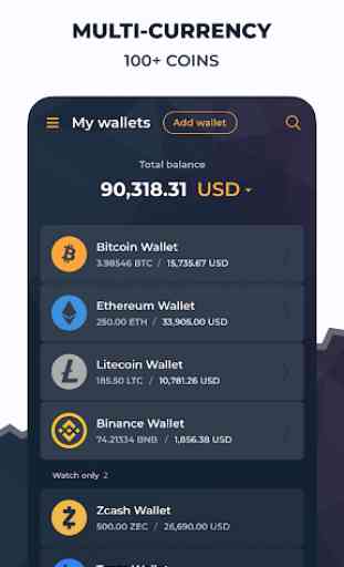 Magnum Wallet – Bitcoin, Ethereum, Crypto Exchange 2