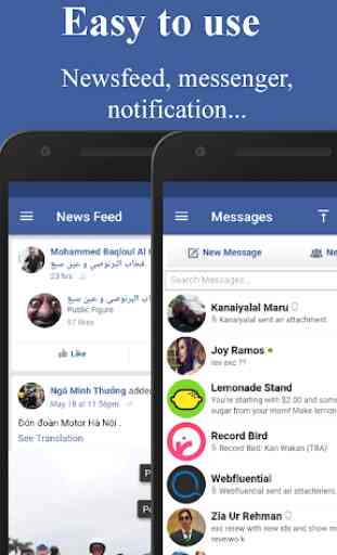 Mini Messenger for Facebook 4