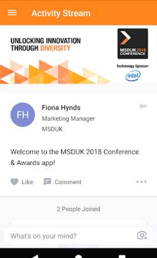 MSDUK 2018 Conference 1