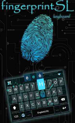 Neues FingerprintSL Tastatur thema 1
