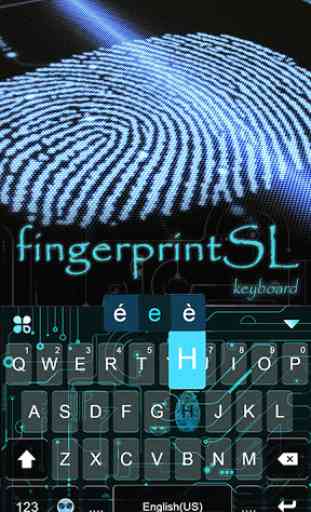 Neues FingerprintSL Tastatur thema 2