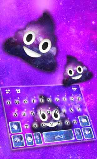 Neues Galaxy Poop Tastatur thema 1