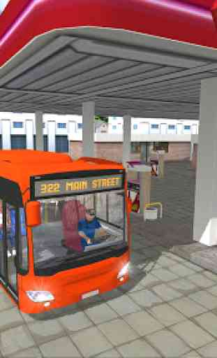 Öffentlicher Bustransport-Simulator 2018 - Bus 4