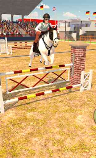 Pferderennen und Springen Master 3D Stunts 2