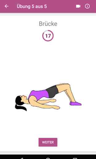 Po und Beine in 21 Tagen - Fitness challenge 2