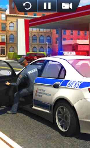 Polizei wagen fahren - Verbrechensimulator 2