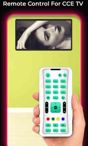 Remote Control For CCE TV 1