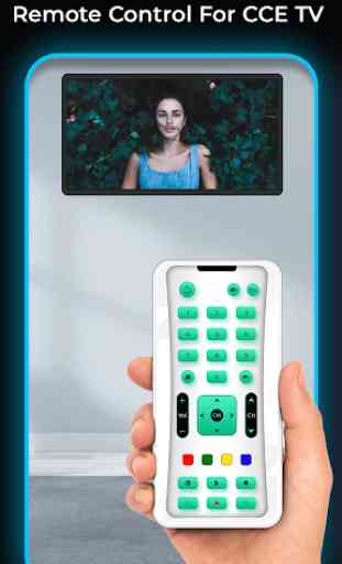 Remote Control For CCE TV 4