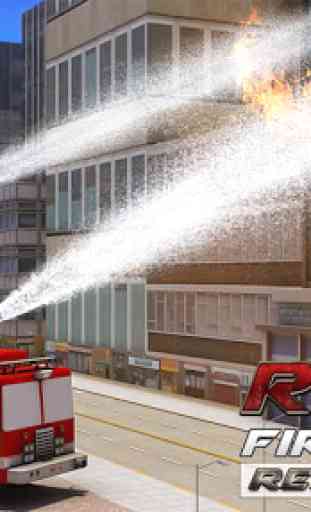 Roboter Feuer Kämpfer Rettung Lastwagen 1