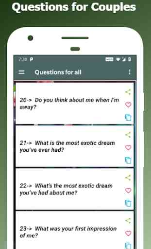 Romantic Questions to ask  2