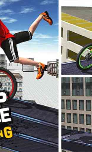 Rooftop Fahrrad Stunt & Racing 1