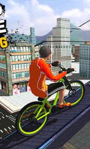 Rooftop Fahrrad Stunt & Racing 3