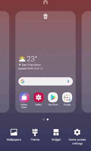 Samsung One UI-Startbildschirm 4