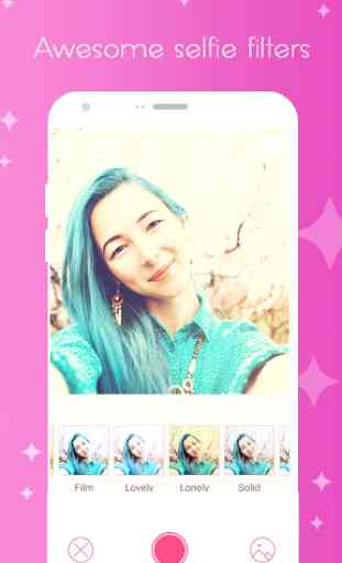 Selfie Camera Plus - Candy Selfie Kawaii Stickers 3