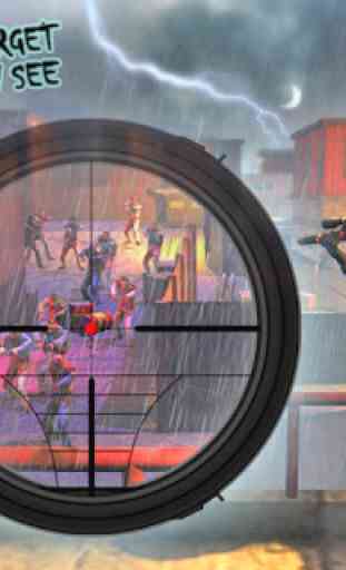 Sniper Legends Duty - Ruf des Zombie-Schießens 1