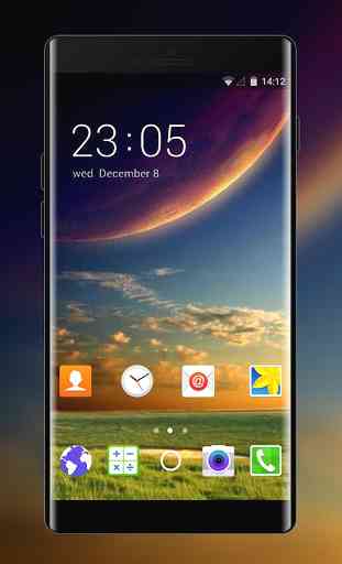 Theme for Galaxy S Duos HD launcher 1
