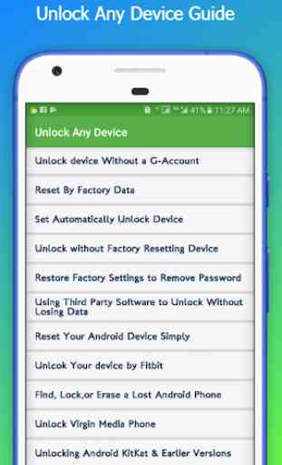 Unlock any Device Guide: Phone Guide 2019 1