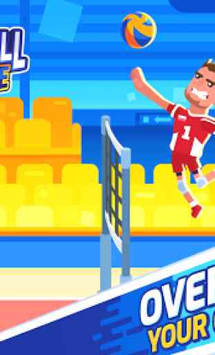 Volleyballspiel - Volleyball Challenge 1