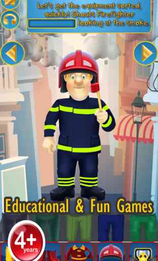 My Brave Fireman Rettung Entwurf Storybook - Free Game 1