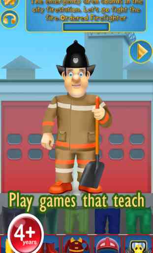My Brave Fireman Rettung Entwurf Storybook - Free Game 2