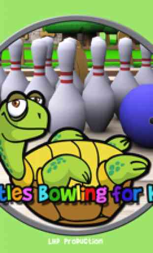 Schildkröten Bowling für Kinder - kostenlos spielen 1