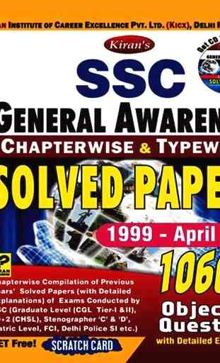 SSC Previous Year Solved GK Questions 1