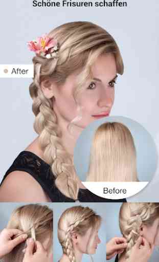Frauen Frisuren Machen Schritt Für Schritt 1