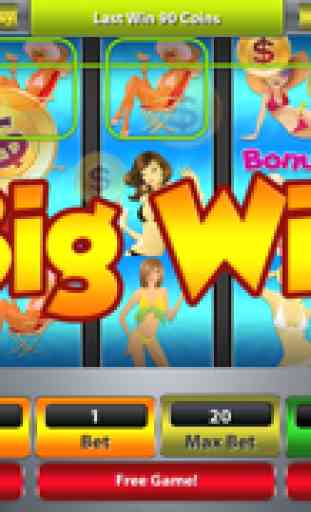 Slots - Glück Mädchen Jackpot Casino Slot Machine Kostenlos Spielen 3