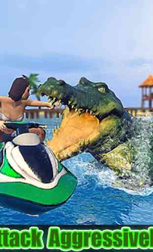 Krokodil-Simulator: Angriff auf Strand und Stadt 1