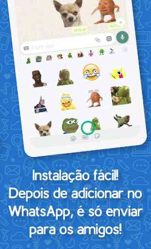 Memes do Brasil - Figurinhas Sticker WAStickerApps 2
