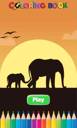 Elefant Malbuch für Kinder: lernen Elefanten und Mammuts zu malen 1