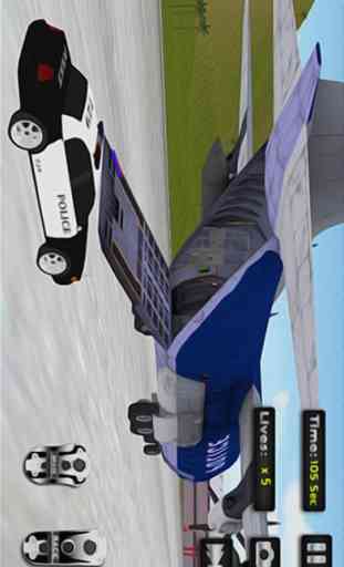 3D Flugzeug Pilot Car Transporter Simulator 2017 1