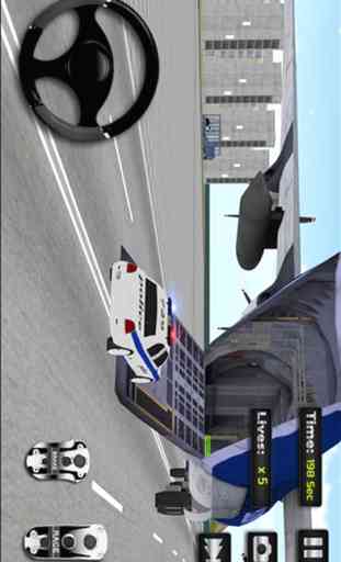 3D Flugzeug Pilot Car Transporter Simulator 2017 2