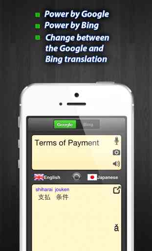 60+ Sprachen Übersetzung+Voice+Aussprache+OCR  - Google & Bing - iPronunciation Free 1