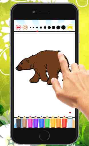 Panda-Bär Malbuch: Lernen Sie einen Panda, Koala und Eisbär auf Farbe 4