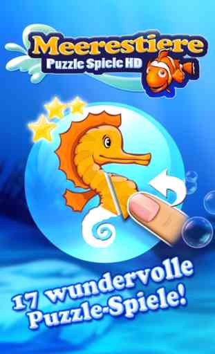 Meerestiere Puzzle Spiele mit Fischen und Tieren 1