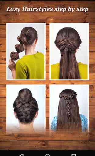 Easy Hairstyles step by step DIY 1
