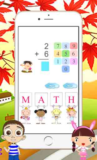 Addition : Kostenlose Math Spiele für Kinder 1