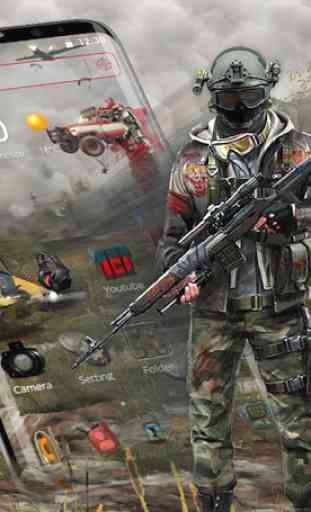 Fighter Commando Battleground Theme 2