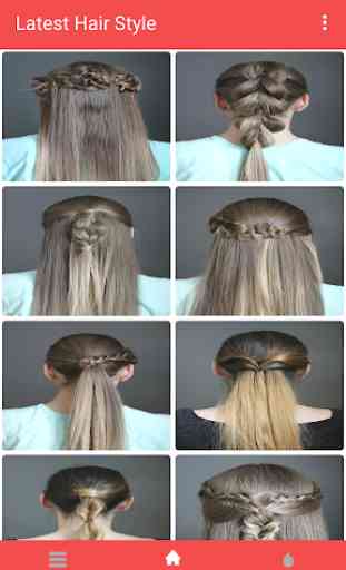 Girls Hairstyle Step by Step 1