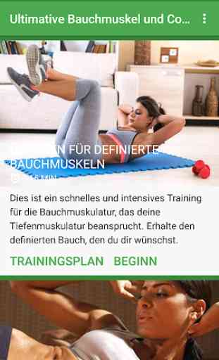 Bauchmuskel Workouts 1