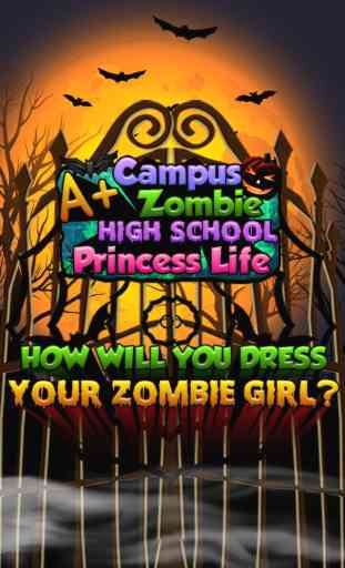 A + Campus Zombie Makeover Abitur Princess Spa Life - Kostenlose Salon-Spiele für Mädchen 1