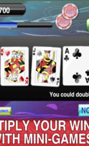 acey deucey drei einer Art Video Poker 2