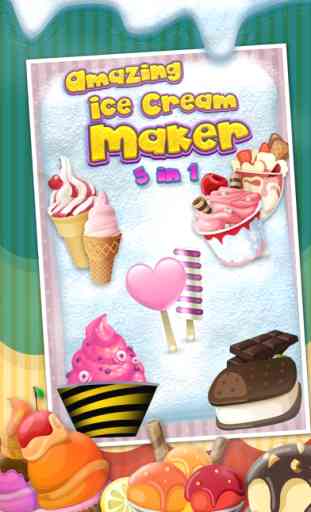 A Amazing Ice Cream Maker Game - Create Cones, Sundaes & Sweet Icy Sandwiches Shop 2