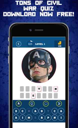 All Star Movie Quiz - Civil War Captain America Edition Marvel and DC Trivia Game 2k16 2